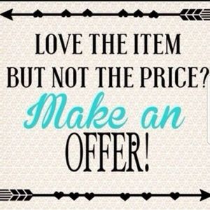 Open to all offers and bundles!!